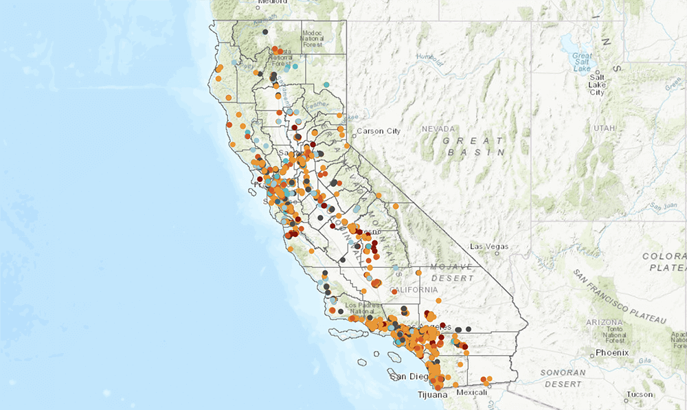 Map of ACEs Aware Clinicians